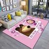 Russian animation Masha and the Bear Fairy Tale Cartoon Carpet Soft Home Living Room Bedroom Door Mat Outdoor Picnic Ground Mat rug T8