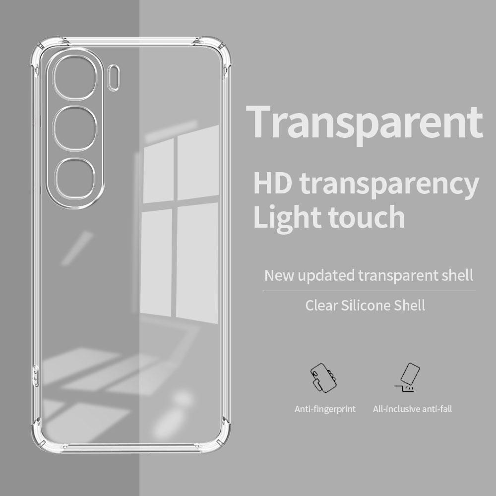 Для Vivo Y19S чехол прозрачный противоударный подушка безопасности TPU силиконовый мягкий чехол для телефона для VIVO Y19S V2419 Y200 5G 2024 IDN чехол Fundas