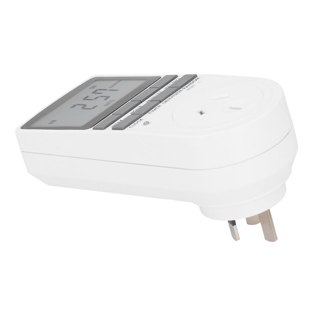 LCD Digital Timer Socket Programmable Timer Swtich for Lights Electrical Outlets