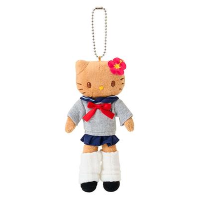 Sanrio Маскот Униформа 2 Шкаф Привет Возрасты 6 и 112666 (САНРИО) держатель, (Коллекция Санрио), Китти, Вверх,