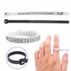Sizes A-Z UK/US/EU/JP White/Black Genuine Tester Wedding Ring Band Ring Sizer Measure Finger Gauge