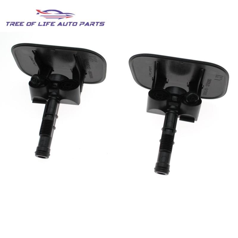 Left Right Front Headlight Cleaning Washer Spray Nozzle Cover Headlamp Water Jet Cap For KIA Cadenza K7 2010 2011 2012