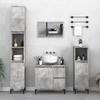 VidaXL Bathroom Cabinet Concrete Grey 30x30x190 Cm 819800