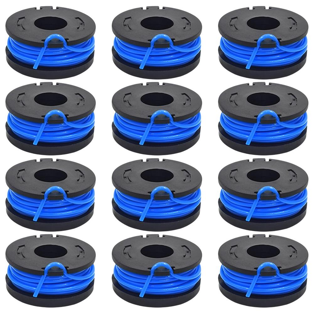 Garden Maintenance 10pcs 2pcs 12pcs Replacement Trimmer Spool Gardening 1.65mm Diameter Easy Installation Design