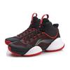 Li Ning Power 5 Нескользящие Легкие Нескользящие Легкие Средние Баскетбольные Кроссовки Мужские Черный Красный ABAN045-4
