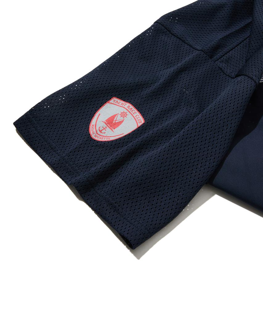 PENFIELD Регата Челленджер Сетчатая футболка с коротким рукавом Темно-синий_Fs2Kt101