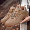 Мужская походная обувь, размеры 38-49, замшевая уличная обувь, износостойкие мужские тактические кроссовки для треккинга, прогулок, охоты