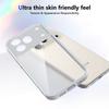 KEYSION Прозрачный чехол для телефона HONOR 600 Pro 5G Мягкий силикон+ПК HD Прозрачная противоударная задняя крышка для Huawei Honor 600