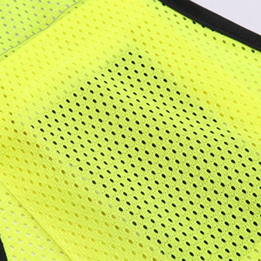 Elastic Webbing Night Riding Vests Polyester Reflective Safety Vest Lightweight Biking