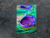 GLASS CUTTING BOARD 35x52 Feather