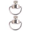 2pcs 1 4 Inch DRing Stainless Steel Camera Screw for Tripod Monopod Quick Release Plate