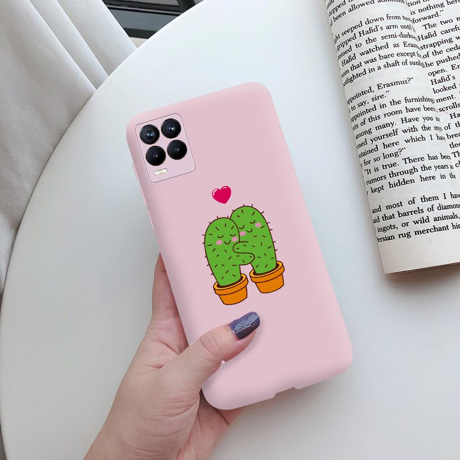Чехол для Oppo Realme 8 Pro Милый Расписной ТПУ Силикон Ударопрочный Мягкий Задняя Крышка Телефона для Realme 8 Pro Глобальная Версия 6.4" Чехол