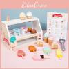 Деревянная Имитация Полок Магазина Мороженого Детский Игровой Набор Для Ролевых Игр