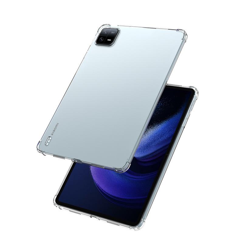 Силиконовый чехол из ТПУ для Xiaomi Pad 6 2023, прозрачный противоударный защитный чехол от падения для Xiaomi Mi Pad6 Pad 6 Pro 11 дюймов