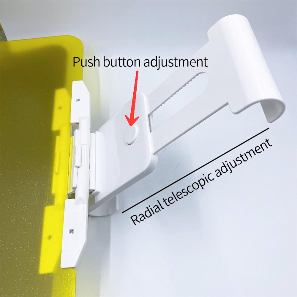 2 в 1 автомобильный солнцезащитный козырек HD Anti Sunlight ослепляющие очки дневное ночное видение водительское зеркало УФ складной откидной вид внутреннее зеркало