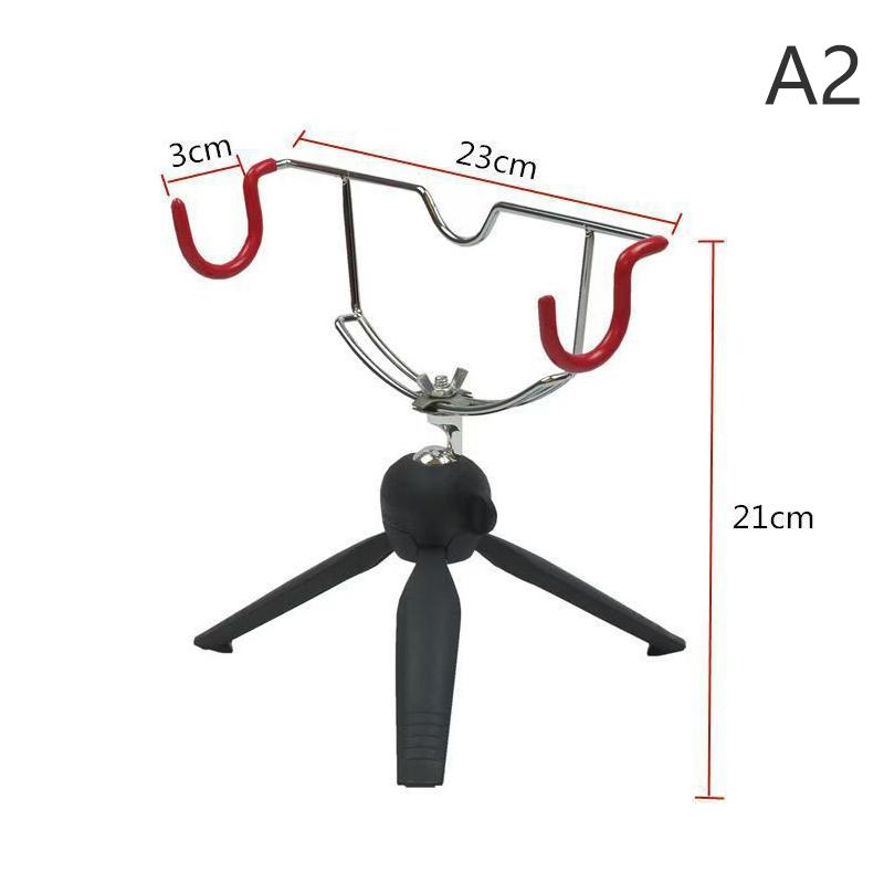 Multi Functional Ice Fishing Rod Rack 360 Degree Adjustable Stand Holder Stable Pole Support for Cold Weather Angling