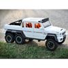 1/20 Benz G63 6X6 OFF-ROAD литая игрушечная модель автомобиля со звуком и светом детские игрушки коллекционные предметы подарок на день рождения