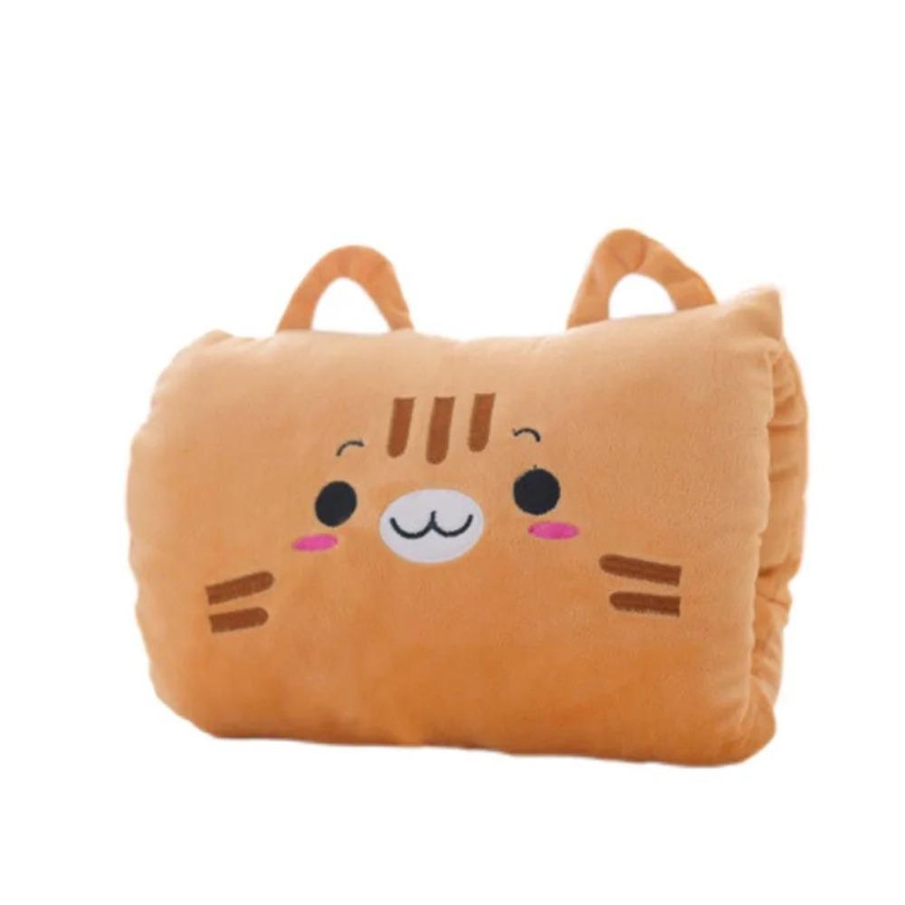 Cartoon Children's Plush Pillows Plush Nap Pillows Cushions New Hand Warmers Gloves  Adults