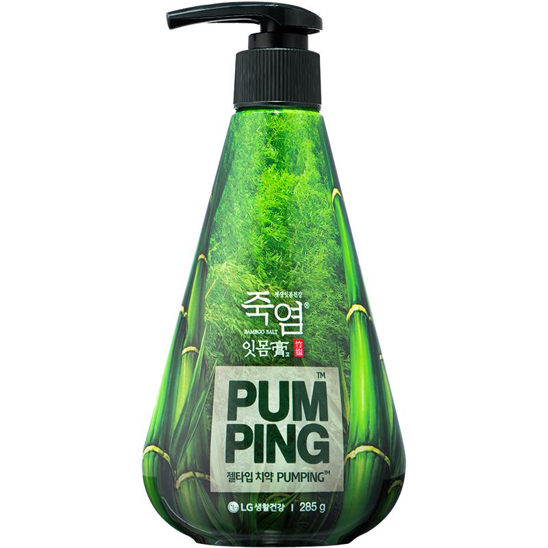 Зубная паста LG Pumping Bamboo Salt в помповой бутылке 265 г