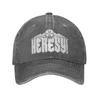 Кепка для бейсбола Heresy Sun ed Игра На открытом воздухе Тренажерный зал Оптовая продажа Стиранная Кепка-тракер Унисекс WoUnisex Повседневный дизайн Кепка-snapback