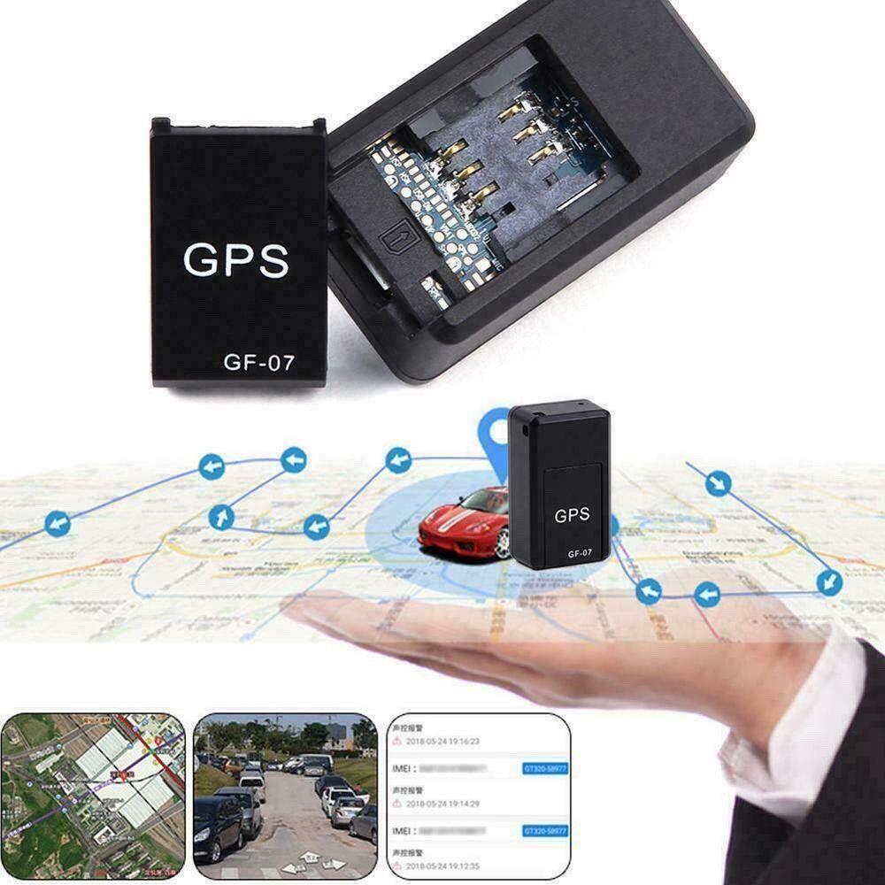 Мини GPS-трекер для автомобиля GF07 Отслеживание в реальном времени Защита от кражи Защита от потери Локатор Сильное магнитное крепление Позиционер по SMS