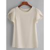 Summer Lotus Women Short Sleeve Blouse Tops Ladies Loose T Shirt Casual Top Tee