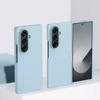 Модный Люксовый Матовый Чехол для Телефона с Ощущением Кожи Для Samsung Galaxy Z Fold 7 6 5 4 3 2 Конфетный Цвет PC Ударопрочный Защитный Чехол