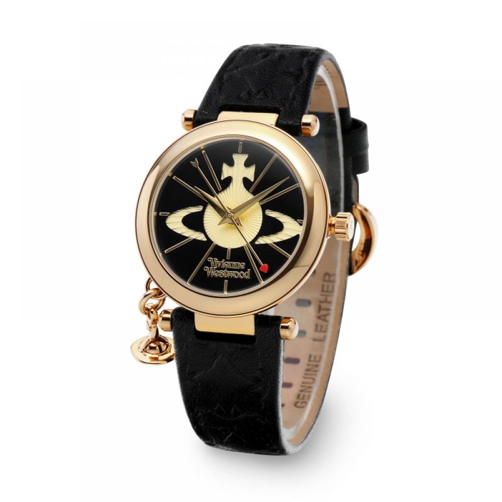 Vivienne WeStwood Vv006bkgd Orb женские кожаные часы