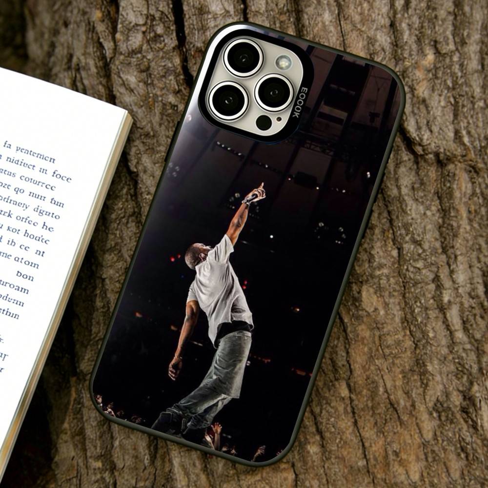 Смешной чехол для телефона Kanye West YE для iPhone 17,16,15,14,13,12,11 Plus,Pro Max,XS, Цветной Серебряный Покрытый Внутренний Чехол