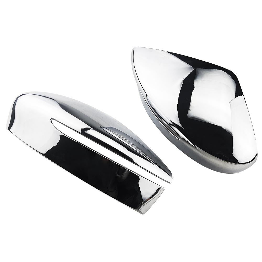 Car Rear View Rearview Mirror Cover Trim for Nissan Kicks 2017 2018 2019 2020 2021 2022 Side Mirrors Styling Sticker Accessories