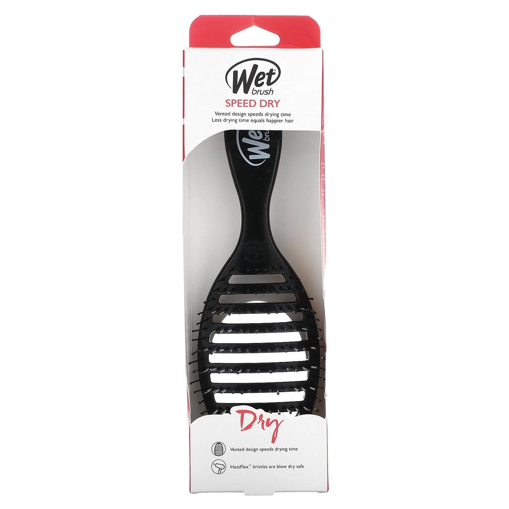 Wet Brush Кисть Speed Dry Brush, черная, 1 шт.