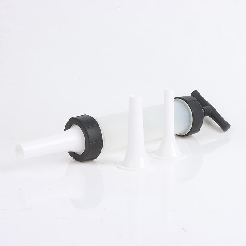 Машина для начинки мяса, колбасная машина, набивка, ручной пресс, 3 насадки, воронка