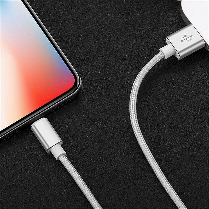 3 м сверхдлинный нейлоновый USB-кабель для зарядки iPhone 14 Plus 13 12 mini 11 Pro XS Max XR X 8 7 6S 6 Кабель для быстрой зарядки и передачи данных