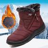 Large Size Winter New Warm Women's Snow Boots Women's Side Zipper Waterproof Cotton Boots Women's Shoes