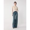 ELLE Women's Retro High-Waist Wide-Leg Jeans