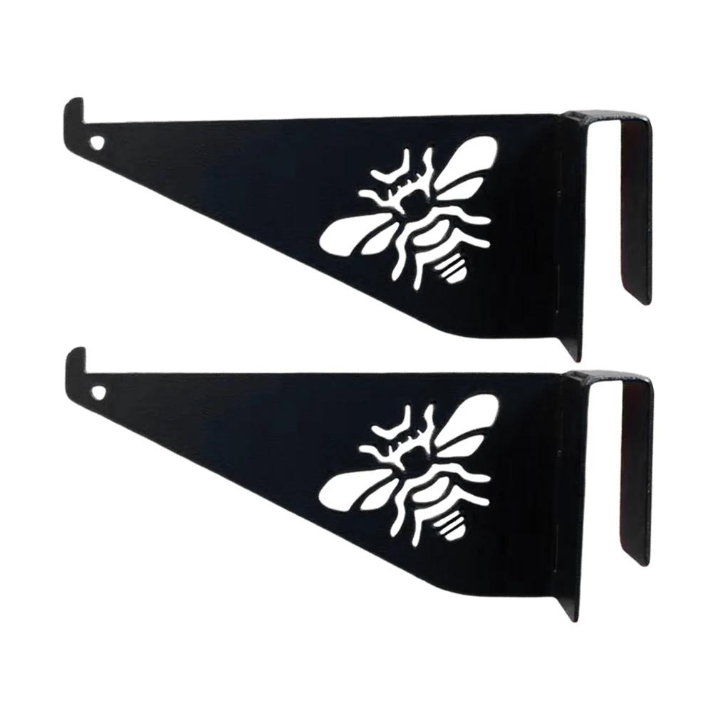 2Pcs Beehive Inspection Bracket Rust-Proof Beekeeping Bracket Beekeeping Tool Hive Frame Holder for Beekeeping Industry