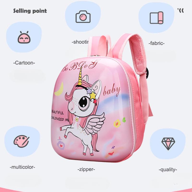 Новый милый 3D мультфильм для учеников начальной школы школьные ранцы EVA Hard Shell детский сад рюкзак для мальчиков и девочек 1-3 классы легкий портативный ранец