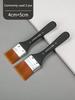 Borrence Nylon Paint Brushes with Different Sizes Wooden Handles Painting Brush Tools for Acrylic Oil and Watercolor Drawing