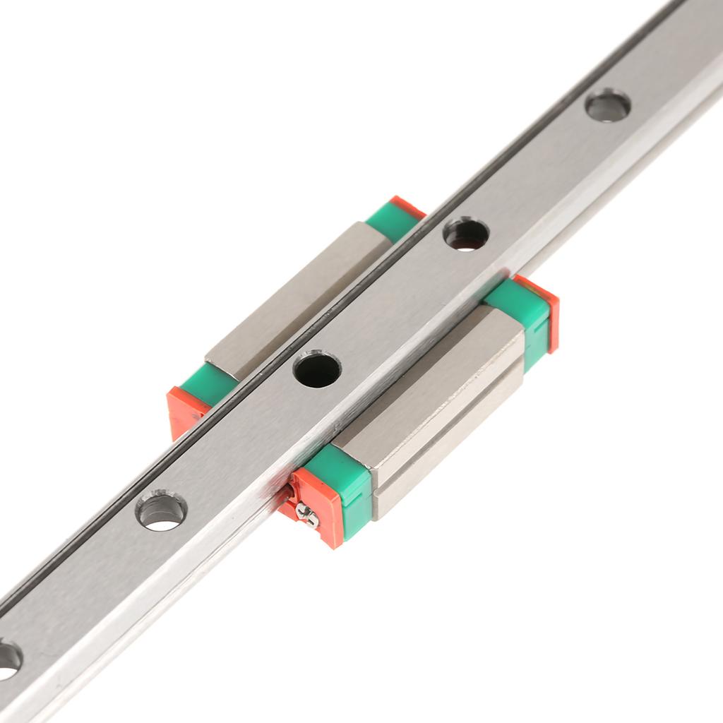 1pc Steel High Precision Miniature Linear Sliding Rail Guide Block 300mm 11.8inch