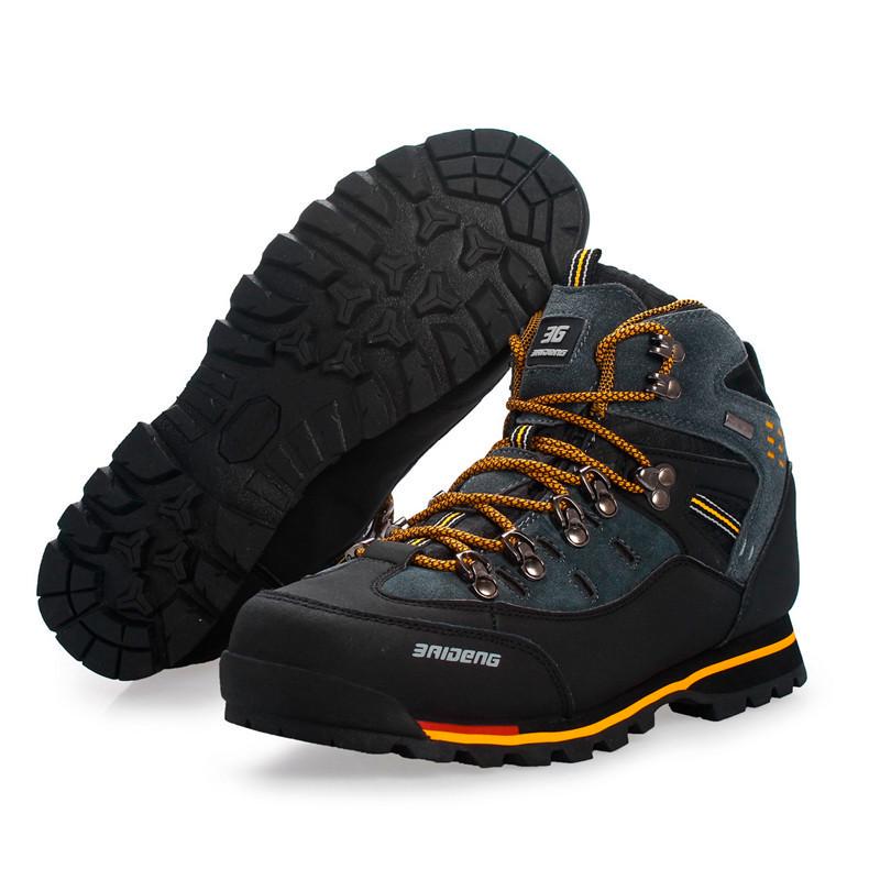 Winter Hiking Shoes Top Quality Men's Outdoor Snow Boots Mountain Climbing Trekking Boots Size:40-46