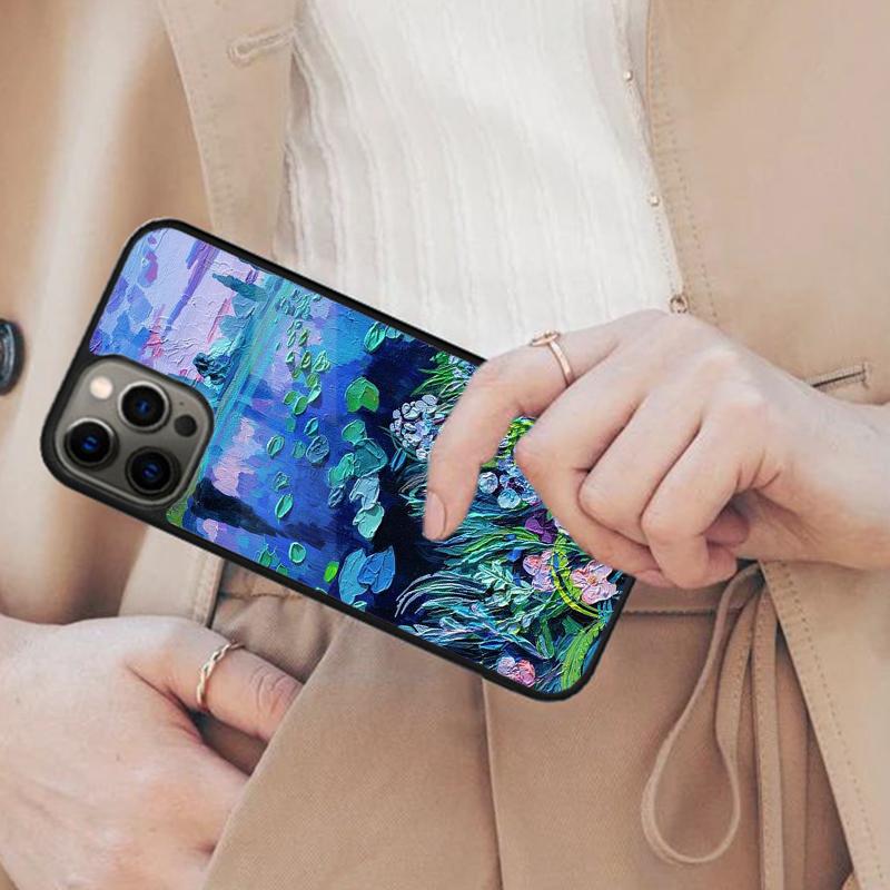 Creative oil painting Magnetic Phone Case For APPLE iPhone 17 Air 16 14 13 12 Pro Max 15 Plus Wireless Charge With MagSafe Cover