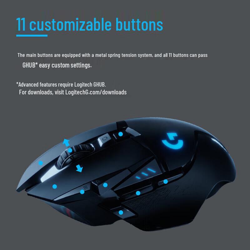 Logitech Беспроводная игровая мышь G502