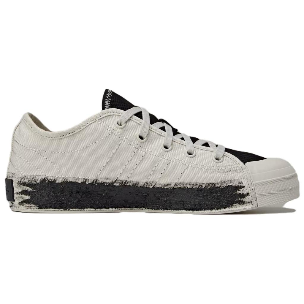Adidas Y-3 Nizza Low Talc Black Unisex Sneakers Cream JQ2455