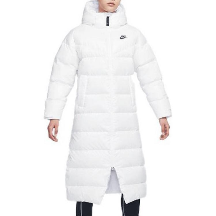 Nike Женская белая зимняя пуховая куртка DH4082-100