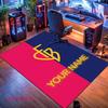 Fc Basel Carpet Rug for Living Room Bedroom Home Sofa Decoration,Kids play Nonslip Floor Mat