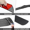 Black Car Rear Bumper Trim Universal Protector Sticker Strip  Car Stylings