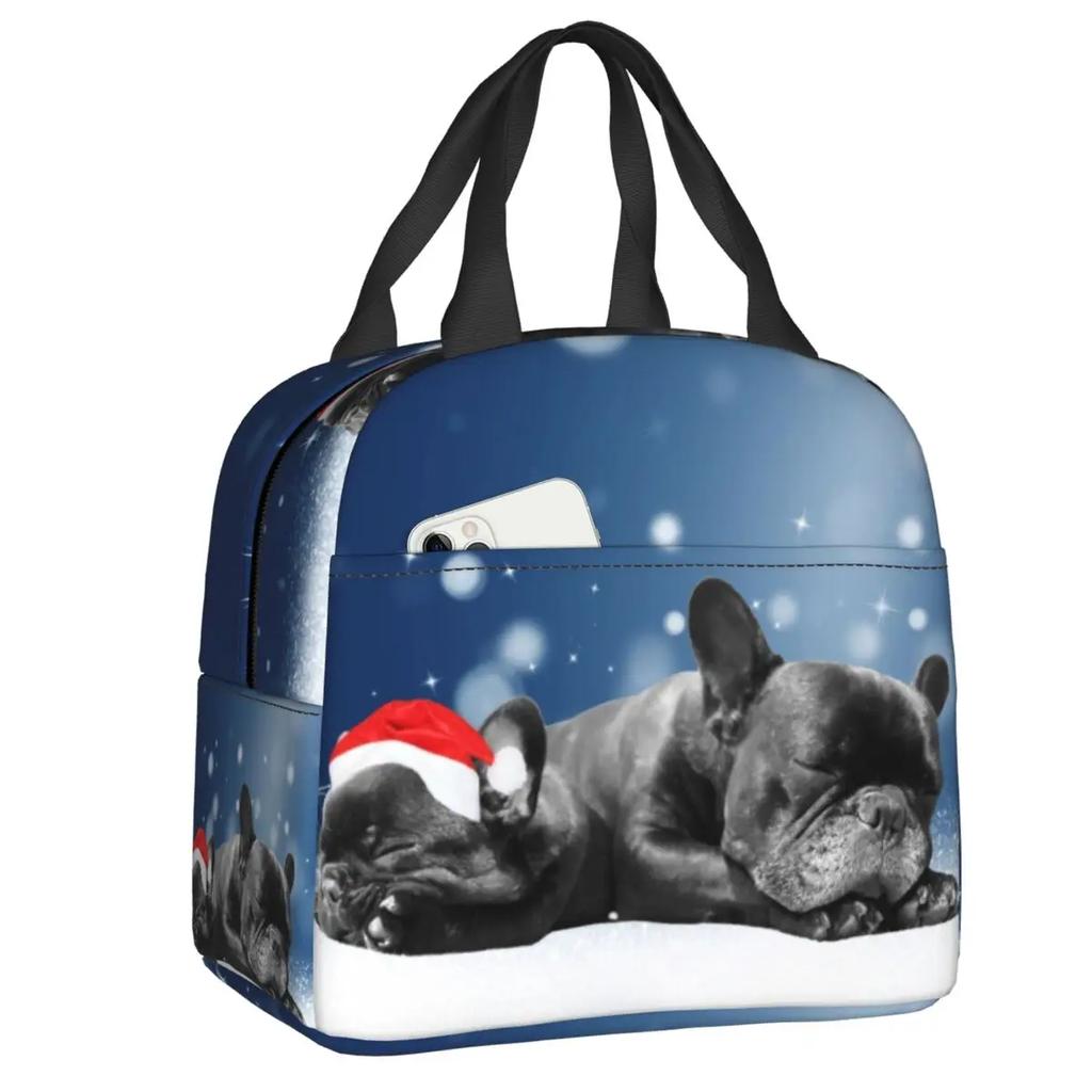 Французский бульдог термосумка для обеда для женщин герметичная французская собака любительница холодильника термосумка для обеда офис работа школа