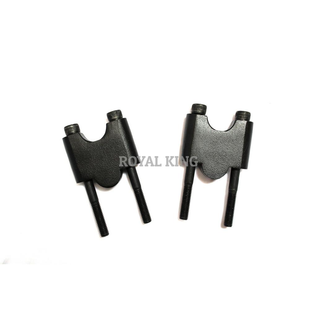 Black "Handle Bar Risers" Fit for Royal Enfield Himalayan 411cc