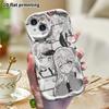 Phone case: 2D flat, suitable for iPhone 18 17 16 15 14 13 12 Pro, storyboard girl, perfect Christmas and Halloween holiday gift