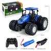 Alloy Remote Control Farmer Tractor Simulation Engineering Vehicle Electric Toy Farm Transport Vehicle 2.4G Remote Contro Vehicl